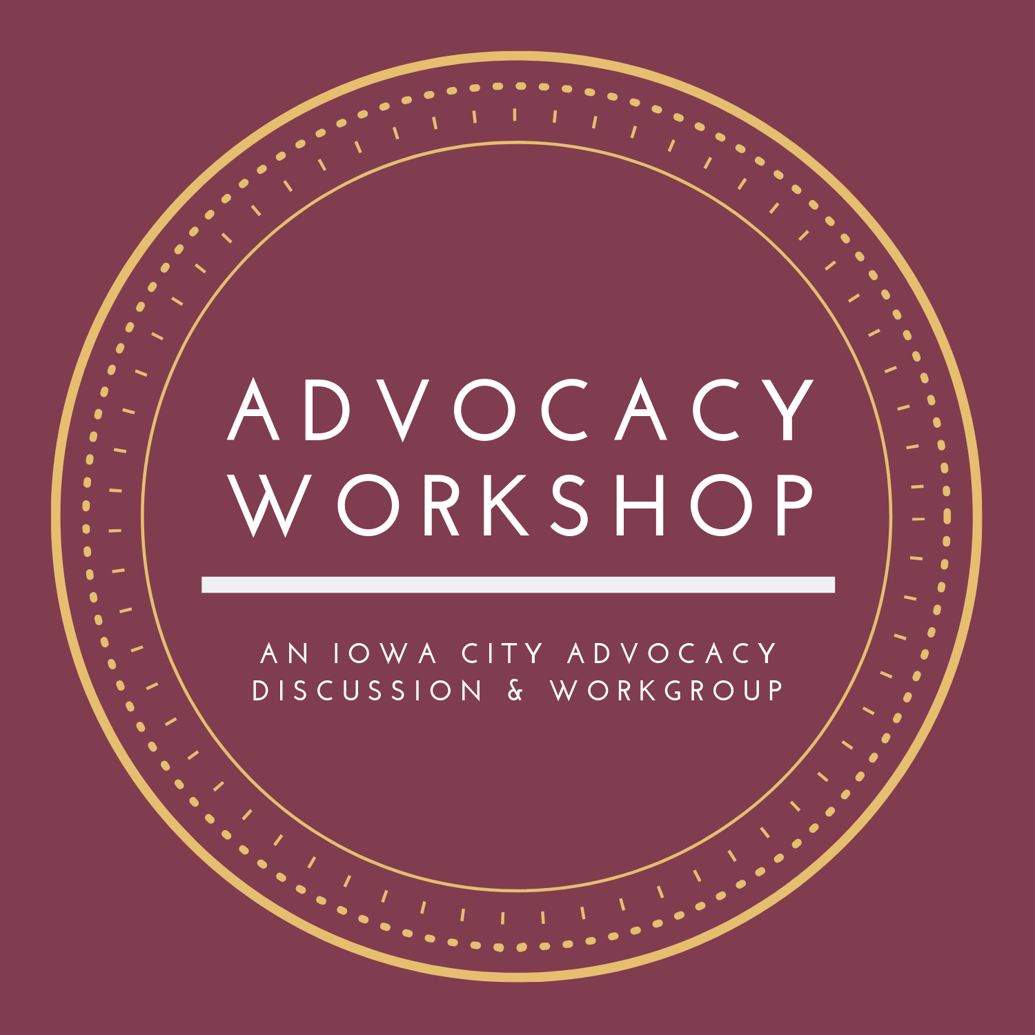 Advocacy workshop logo